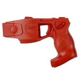 Taser X26P with camera training model, red.